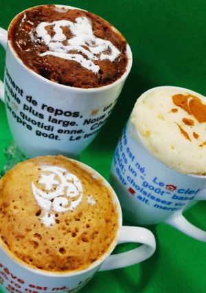 簡単なのに見栄え良いマグカップ蒸しケーキ-レシピのメイン写真