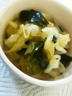 簡単!早い!もやしとキャベツの和え物-レシピのメイン写真