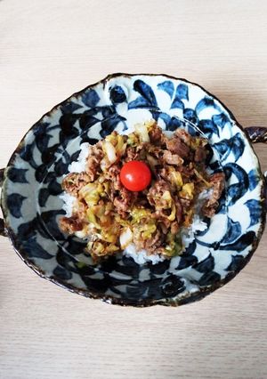 ☆ランチに！パパっとできる牛のっけ丼☆-レシピのメイン写真