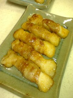 お餅の豚肉巻き♪-レシピのメイン写真