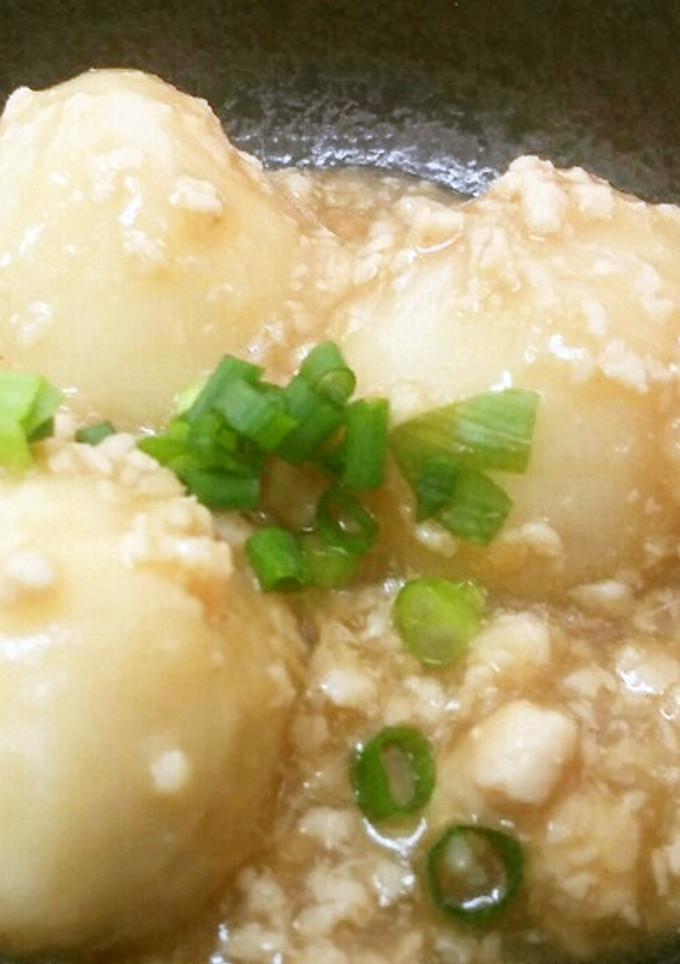 里芋のそぼろ煮2-レシピのメイン写真