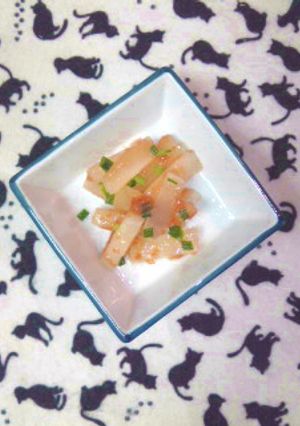 【小鉢】ヤーコン×梅和え【副菜】-レシピのメイン写真