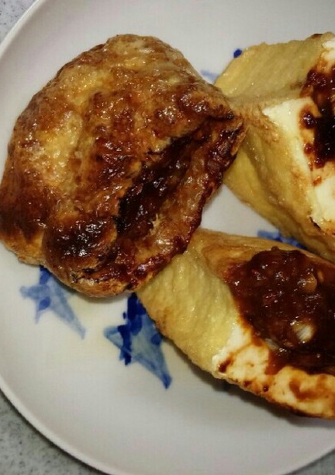 厚揚げのネギ味噌詰め-レシピのメイン写真
