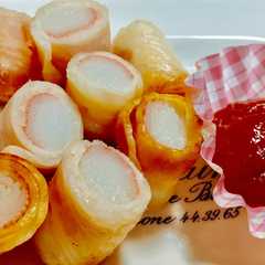 รูปของ お弁当に＊簡単＊かにかまベーコン