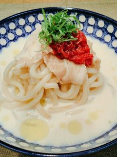 豆乳冷しゃぶうどん-レシピのメイン写真