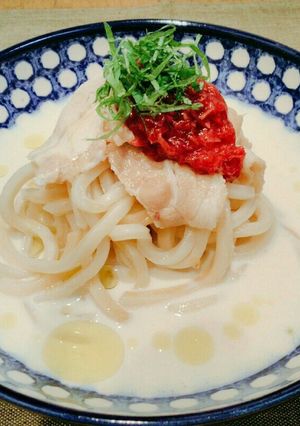 豆乳冷しゃぶうどん-レシピのメイン写真