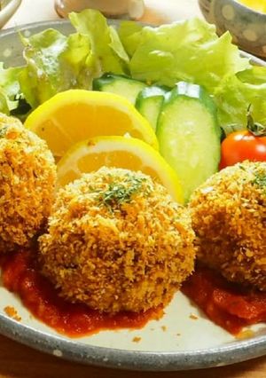 ノンフライ！ヘルシーチキン メンチカツ-レシピのメイン写真