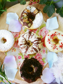 しっとり絶品♥ケーキのような焼きドーナツ-レシピのメイン写真