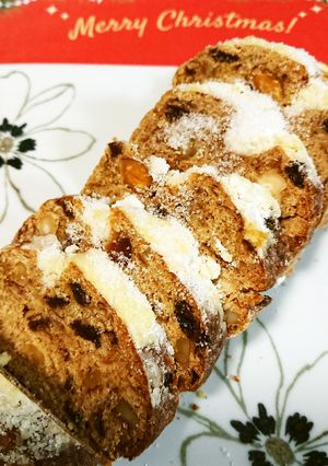 混ぜるだけで簡単にできる米粉シュトーレン-レシピのメイン写真