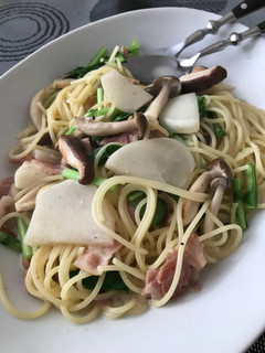 かぶときのこのスープパスタ-レシピのメイン写真