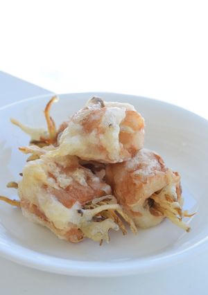 ごぼうのリング揚げ-レシピのメイン写真