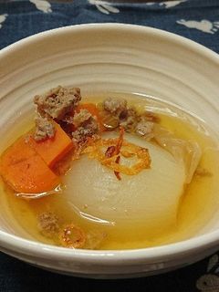 あたただしで新玉ねぎのスープ煮-レシピのメイン写真