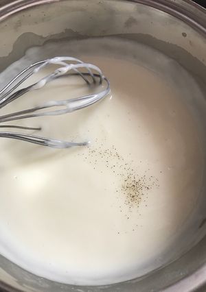 簡単！焼小麦粉で作るホワイトソース-レシピのメイン写真