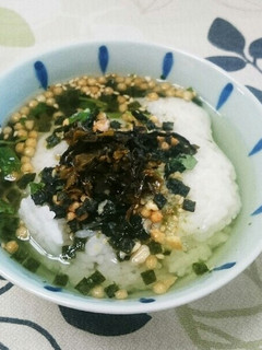 簡単!美味しい!お茶漬けに高菜-レシピのメイン写真