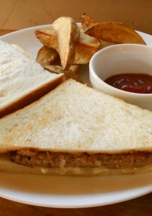 お店みたいな！？ハンバーグサンドイッチ♪-レシピのメイン写真