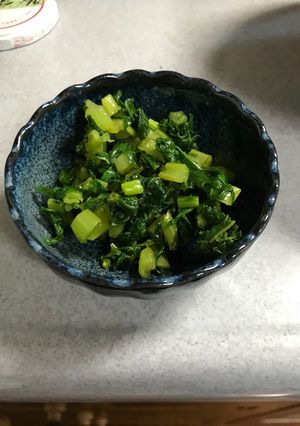 大根の葉の手作りゆずぽん和え-レシピのメイン写真