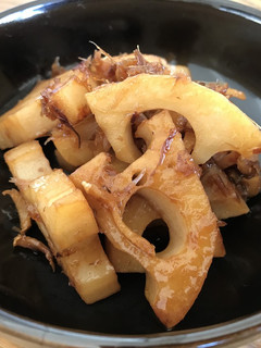 厚切りれんこんのおかか炒め*-レシピのメイン写真