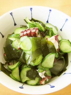 わかめとタコの酢の物-レシピのメイン写真