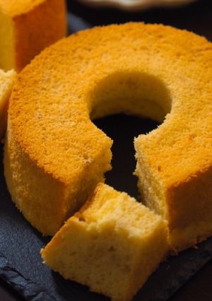 米粉でみりんシフォンケーキ-レシピのメイン写真