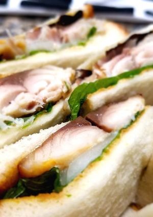 鯖の西京焼サンドイッチ♡-レシピのメイン写真