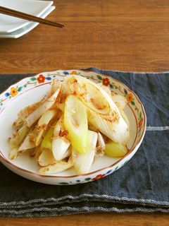 簡単☆長ねぎのおかか炒め☆ごま油風味-レシピのメイン写真