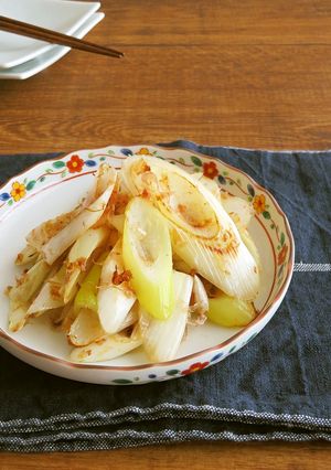 簡単☆長ねぎのおかか炒め☆ごま油風味-レシピのメイン写真