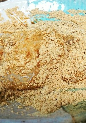 きなこもち☆きな粉をお餅全体にまぶす方法-レシピのメイン写真