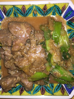 ラム肉の和風いために-レシピのメイン写真