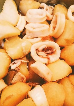 ほっこりおふくろの味☆いかじゃが-レシピのメイン写真