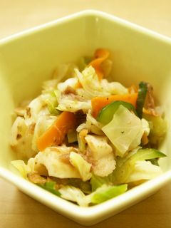 キャベツの梅肉おかか和え-レシピのメイン写真
