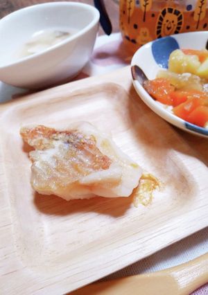 離乳食後期☆たらの香ばし焼き-レシピのメイン写真