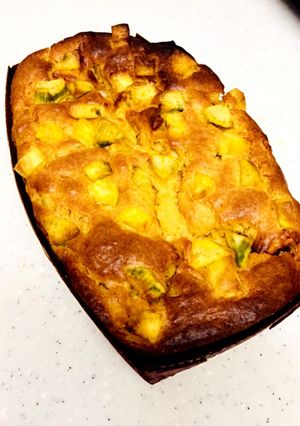 柿とりんごとさつま芋のパウンドケーキ-レシピのメイン写真
