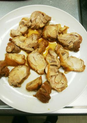 おつまみらくらく鶏チャーシュー-レシピのメイン写真