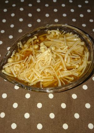 ご飯のおともにっ！レンチン！なめ茸-レシピのメイン写真