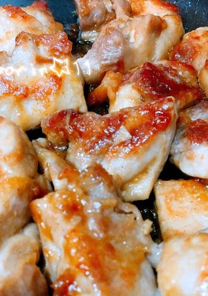 鶏肉のバター醤油スタミナ料理-レシピのメイン写真