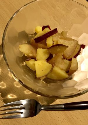 さつまいもとりんごのダイエット中おやつ-レシピのメイン写真