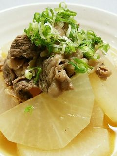 牛肉と大根の煮物-レシピのメイン写真
