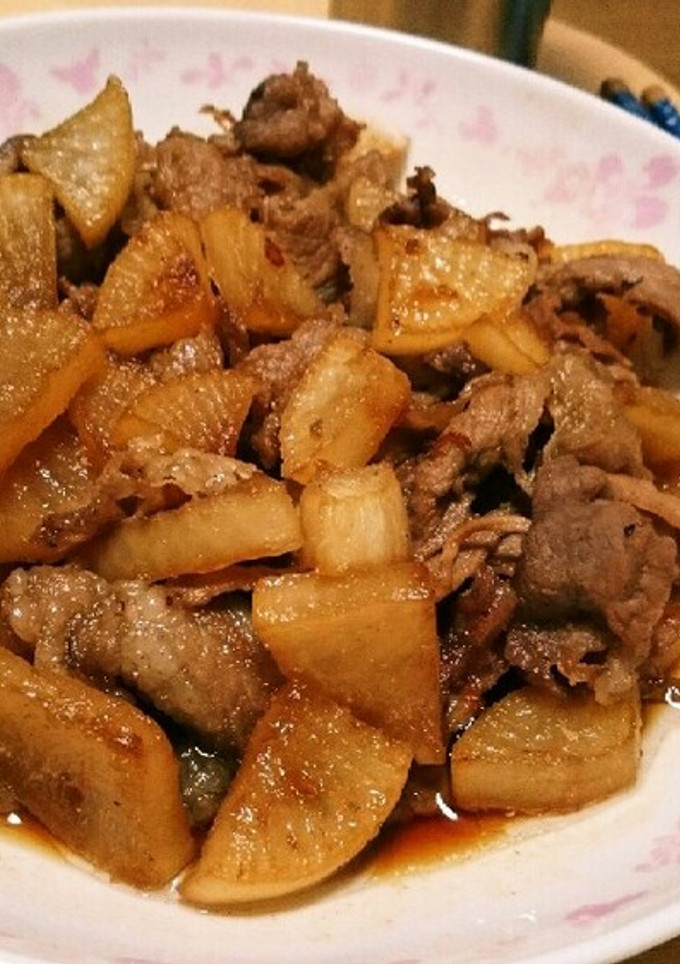 豚肉と大根の炒め煮-レシピのメイン写真