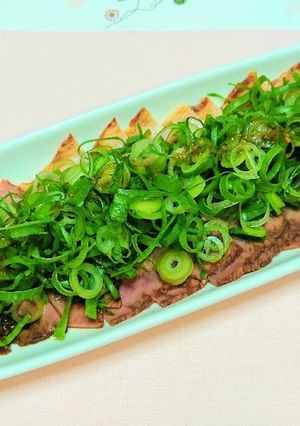 焼豚ネギまみれ〜居酒屋さん風〜-レシピのメイン写真