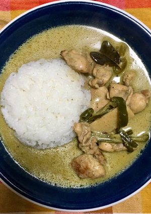 グリーンカレー【自作ペースト】-レシピのメイン写真