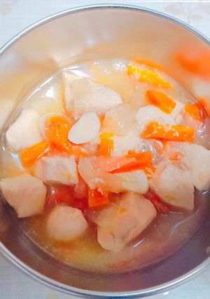 鶏肉の簡単煮こみ-レシピのメイン写真
