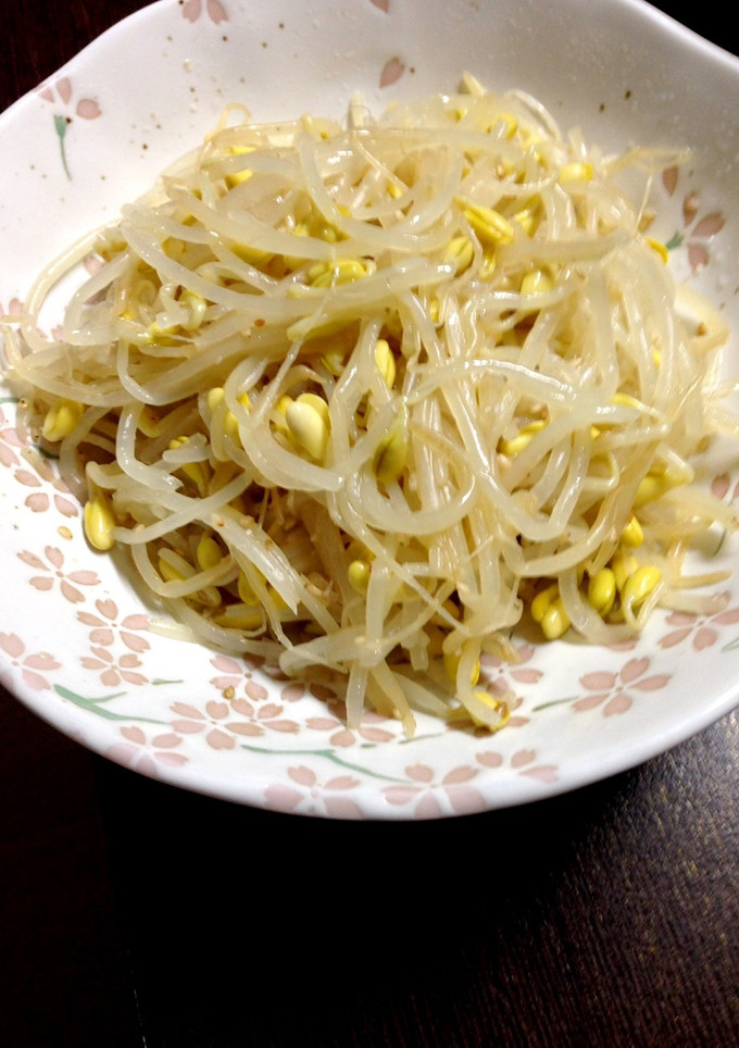 蒸し大豆もやしのナムル-レシピのメイン写真
