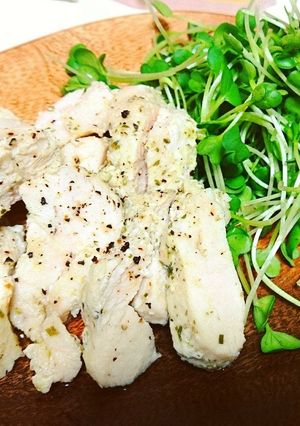 コンビニ(風)やわらかサラダチキン-レシピのメイン写真
