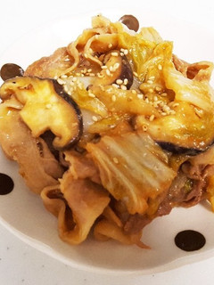 豚バラと白菜のピリ辛味噌炒め-レシピのメイン写真