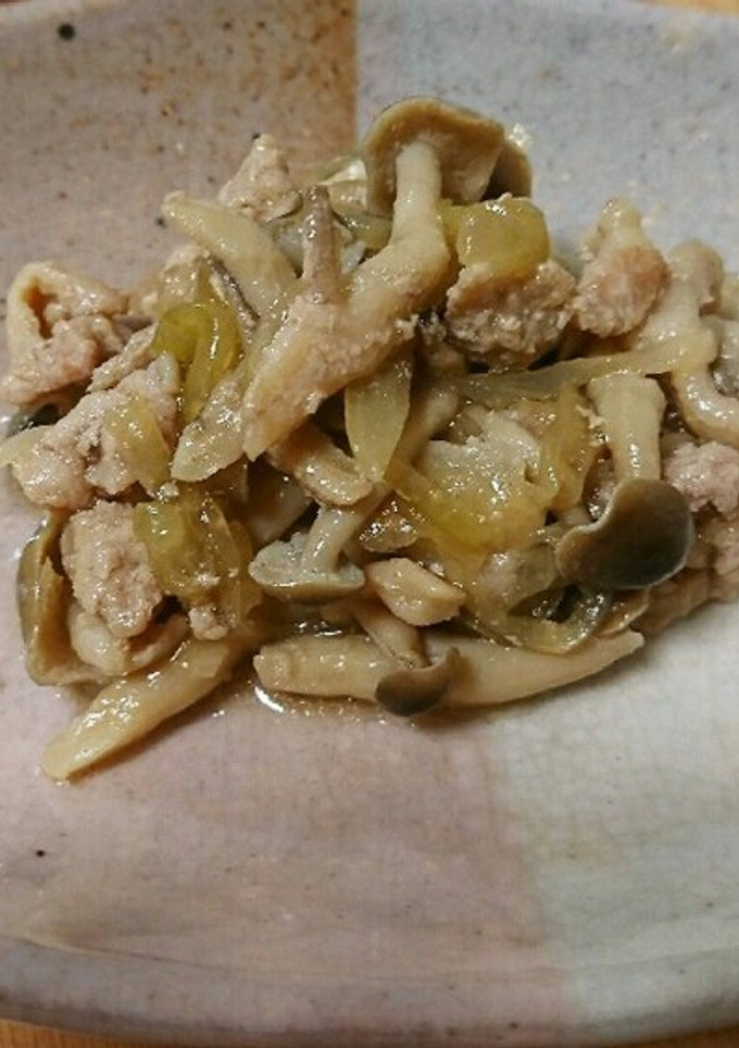 簡単☆豚こまの生姜焼き風-レシピのメイン写真