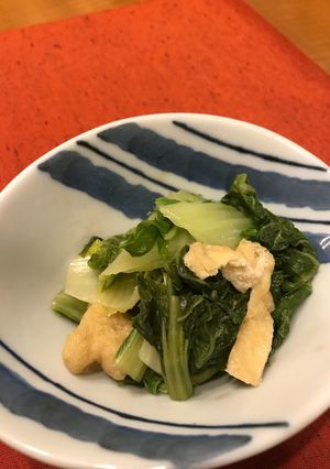 菜っぱの炊いたの-レシピのメイン写真