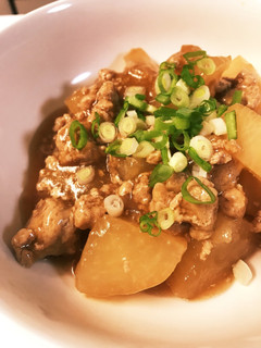 【ホットクック】大根と鶏ひき肉の煮物-レシピのメイン写真