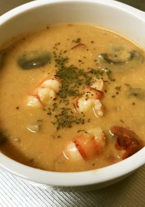 エビのトマトクリーム煮込み-レシピのメイン写真