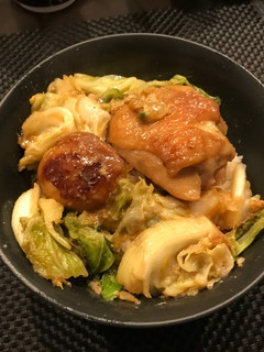 鶏肉とキャベツのスタミナ丼!-レシピのメイン写真