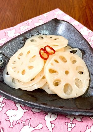 まろやか酢れんこん-レシピのメイン写真
